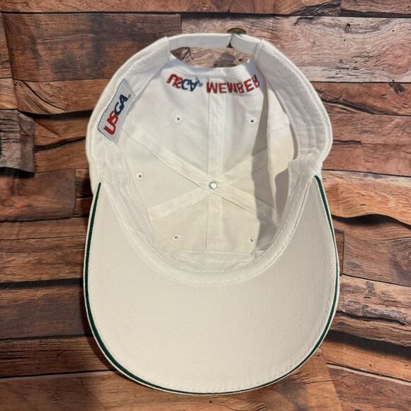 2017 U.S. Open Erin Hills Golf Cap Hat White Adjustable USGA Member Clover Logo - Picture 6 of 7